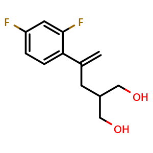 2-(2-(2,4-difluorophenyl)allyl)propane-1,3-diol