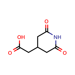 2-(2,6-dioxo-4-piperidyl)acetic acid