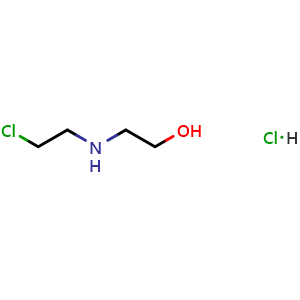 2-(2-chloroethylamino)ethanol hydrochloride