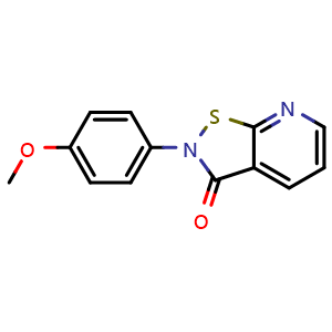 2-(4-methoxyphenyl)-Isothiazolo[5,4-b]pyridin-3(2H)-one