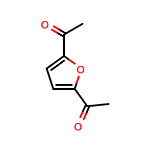 Chemical structure of 2,5-Diacetylfuran , CAS 38071-72-6, AChemBlock X205358