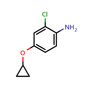 2-chloro-4-cyclopropoxyaniline