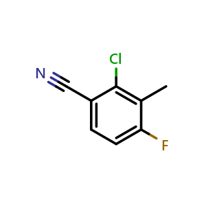2-Chloro-4-fluoro-3-methylbenzonitrile