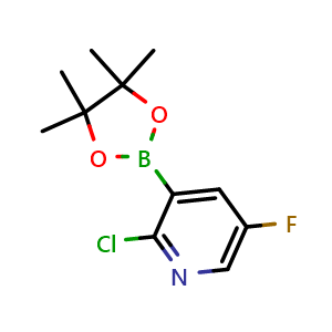 2-Chloro-5-fluoro-3-(4,4,5,5-tetramethyl-1,3,2-dioxaborolan-2-yl)pyridine