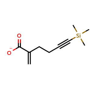 2-methylene-6-(trimethylsilyl)hex-5-ynoate