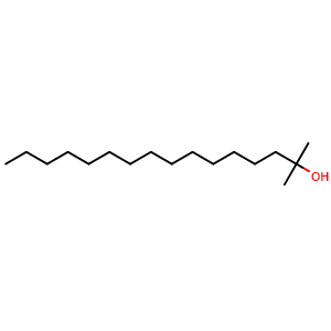 Chemical structure of 2-methylhexadecan-2-ol , CAS 87383-23-1, AChemBlock X205849