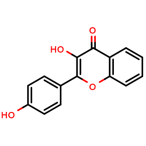 Chemical structure of 3,4'-Dihydroxyflavone , CAS 14919-49-4, AChemBlock X206033