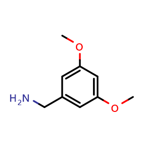 Chemical structure of 3,5-Dimethoxybenzyl amine , CAS 34967-24-3, AChemBlock X206052