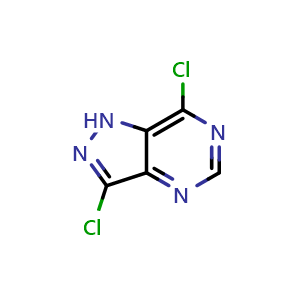 3,7-Dichloro-1H-pyrazolo[4,3-d]pyrimidine