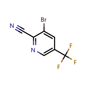 3-bromo-5-(trifluoromethyl)pyridine-2-carbonitrile
