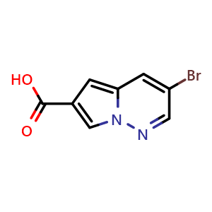 3-bromopyrrolo[1,2-b]pyridazine-6-carboxylic acid