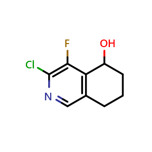 3-chloro-4-fluoro-5,6,7,8-tetrahydroisoquinolin-5-ol