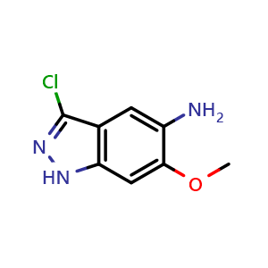 3-chloro-6-methoxy-1H-indazol-5-amine