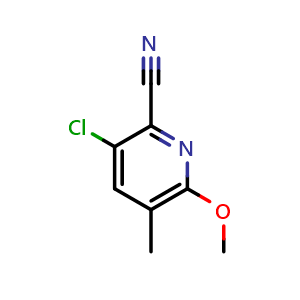 3-Chloro-6-methoxy-5-methylpyridine-2-carbonitrile
