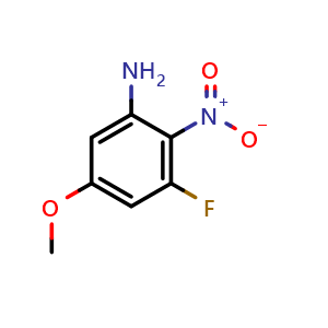 3-Fluoro-5-methoxy-2-nitroaniline