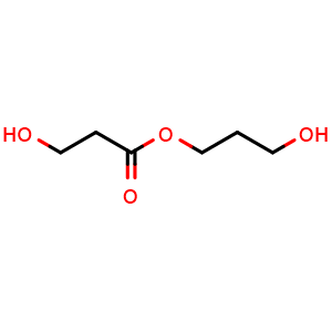 Chemical structure of 3-Hydroxypropyl 3-hydroxypropanoate , CAS 91668-21-2, AChemBlock X206283
