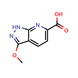 3-methoxy-1H-pyrazolo[3,4-b]pyridine-6-carboxylic acid