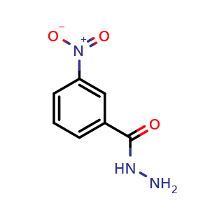 Chemical structure of 3-Nitrobenzhydrazide , CAS 618-94-0, AChemBlock X206339