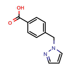 4-((1H-Pyrazol-1-yl)methyl)benzoic acid