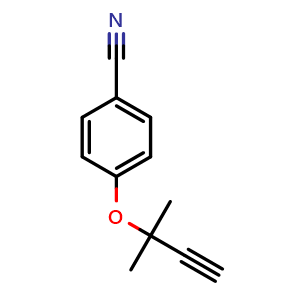 4-((2-methylbut-3-yn-2-yl)oxy)benzonitrile