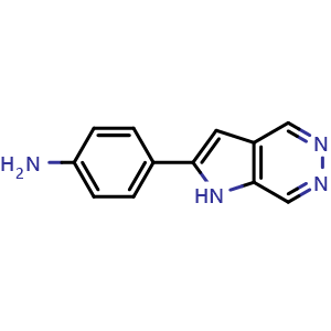 4-(1H-pyrrolo[2,3-d]pyridazin-2-yl)aniline
