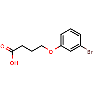 4-(3-Bromophenoxy)butanoic acid