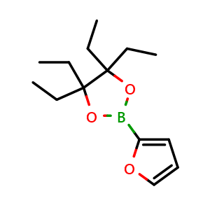 4,4,5,5-tetraethyl-2-(furan-2-yl)-1,3,2-dioxaborolane
