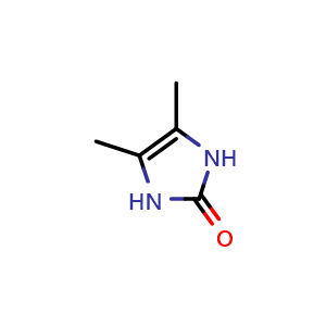 Chemical structure of 4,5-Dimethylimidazol-2(3H)-one , CAS 1072-89-5, AChemBlock X206523