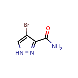 4-Bromo-1H-pyrazole-3-carboxamide
