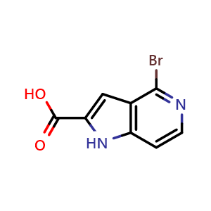 4-bromo-1H-pyrrolo[3,2-c]pyridine-2-carboxylic acid