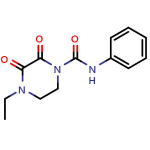 4-ethyl-2,3-dioxo-piperazine-1-carboxylic acid anilide