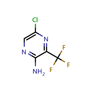 5-chloro-3-(trifluoromethyl)pyrazin-2-amine