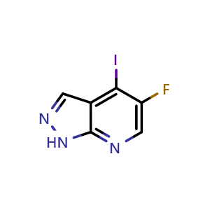 5-fluoro-4-iodo-1H-pyrazolo[3,4-b]pyridine