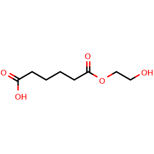 6-(2-hydroxyethoxy)-6-oxohexanoic acid