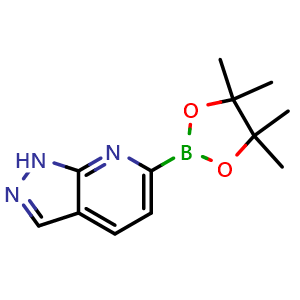 6-(4,4,5,5-tetramethyl-1,3,2-dioxaborolan-2-yl)-1H-pyrazolo[3,4-b]pyridine