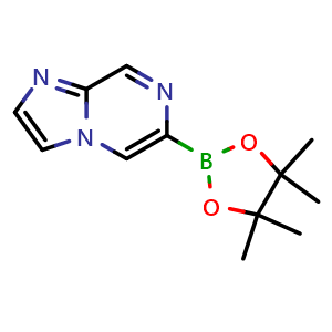6-(4,4,5,5-tetramethyl-1,3,2-dioxaborolan-2-yl)imidazo[1,2-a]pyrazine