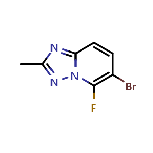 6-bromo-5-fluoro-2-methyl-[1,2,4]triazolo[1,5-a]pyridine