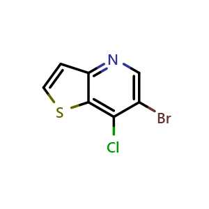 6-bromo-7-chlorothieno[3,2-b]pyridine