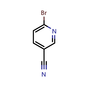 Chemical structure of 6-bromonicotinonitrile , CAS 139585-70-9, AChemBlock X207331