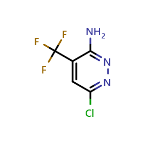 6-chloro-4-(trifluoromethyl)pyridazin-3-amine