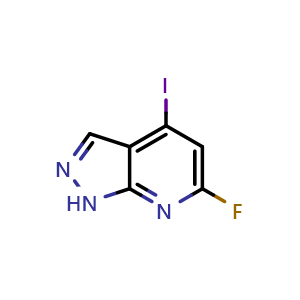 6-Fluoro-4-iodo-1H-pyrazolo[3,4-b]pyridine