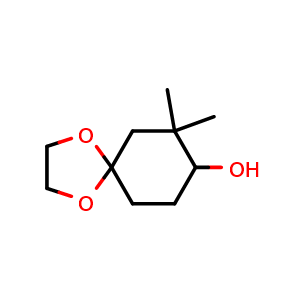 7,7-Dimethyl-1,4-dioxaspiro[4.5]decan-8-ol