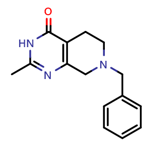7-Benzyl-2-methyl-5,6,7,8-tetrahydropyrido[3,4-d]pyrimidin-4(3H)-one