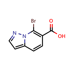 7-bromopyrazolo[1,5-a]pyridine-6-carboxylic acid
