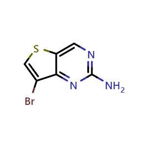 7-bromothieno[3,2-d]pyrimidin-2-amine