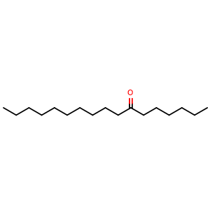 Chemical structure of 7-heptadecanone , CAS 6064-42-2, AChemBlock X207559