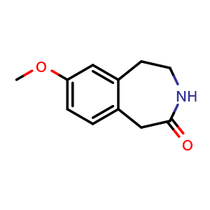 7-methoxy-2,3,4,5-tetrahydro-1H-3-benzazepin-2-one