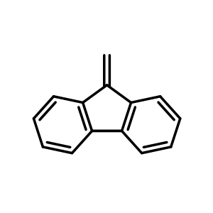 Chemical structure of 9-methylidenefluorene , CAS 4425-82-5, AChemBlock X207677