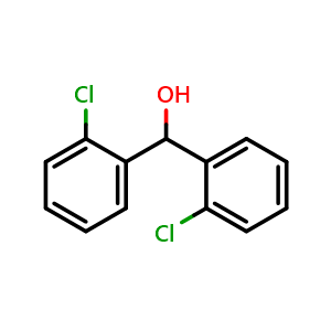 Chemical structure of bis(2-chlorophenyl)methanol , CAS 6335-15-5, AChemBlock X207751