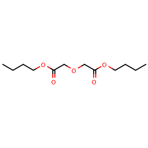 Chemical structure of dibutyl 2,2'-oxybisacetate , CAS 6634-18-0, AChemBlock X207815